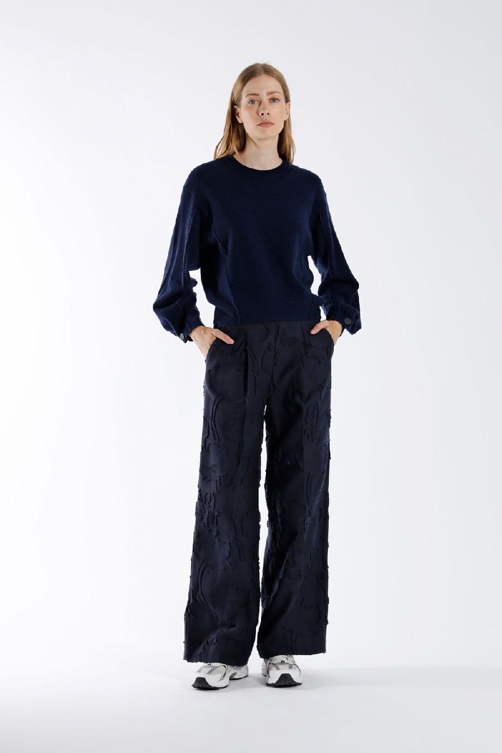 julia june pullover Window navy