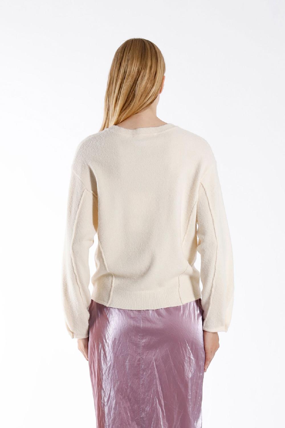 Julia June Pullover Window Off-white