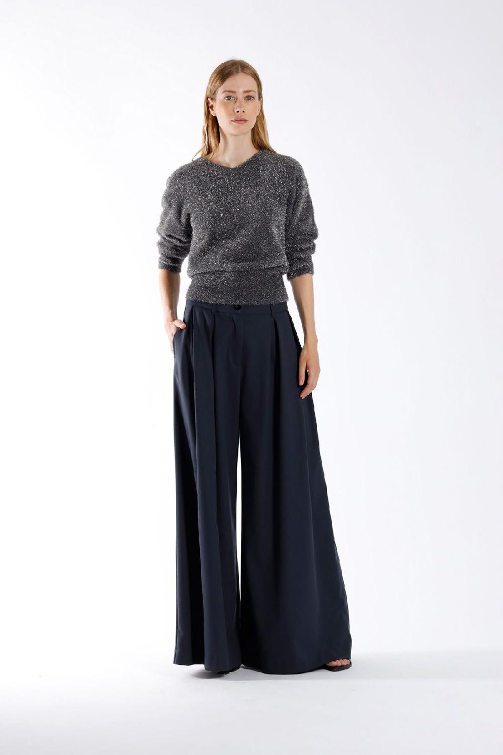 julia June Pullover Wolf Grey
