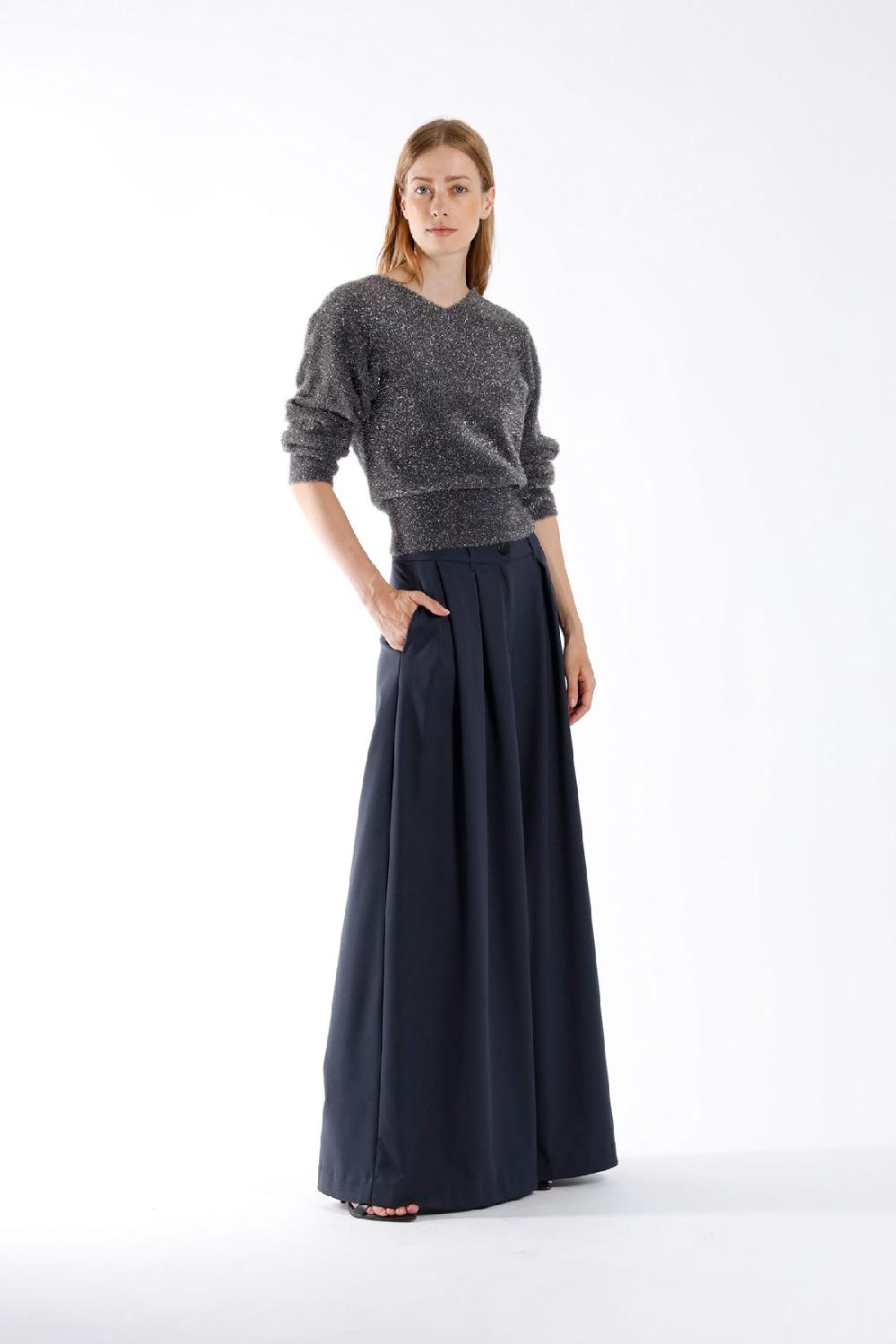 julia June Pullover Wolf Grey