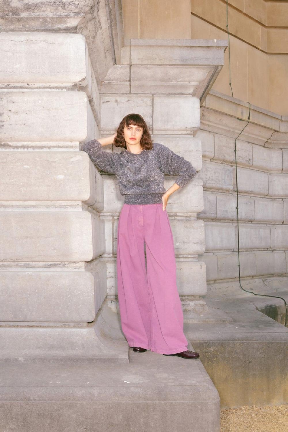 julia june pullover Wolf grey