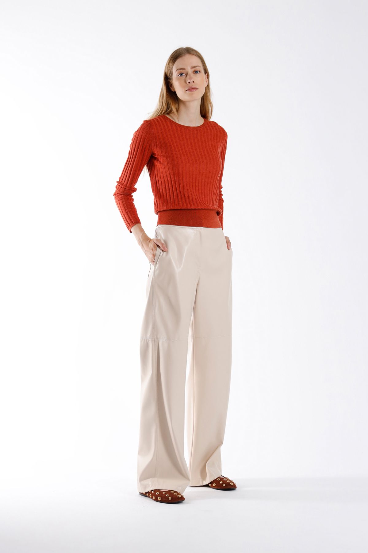 Julia June Pullover Work Amber