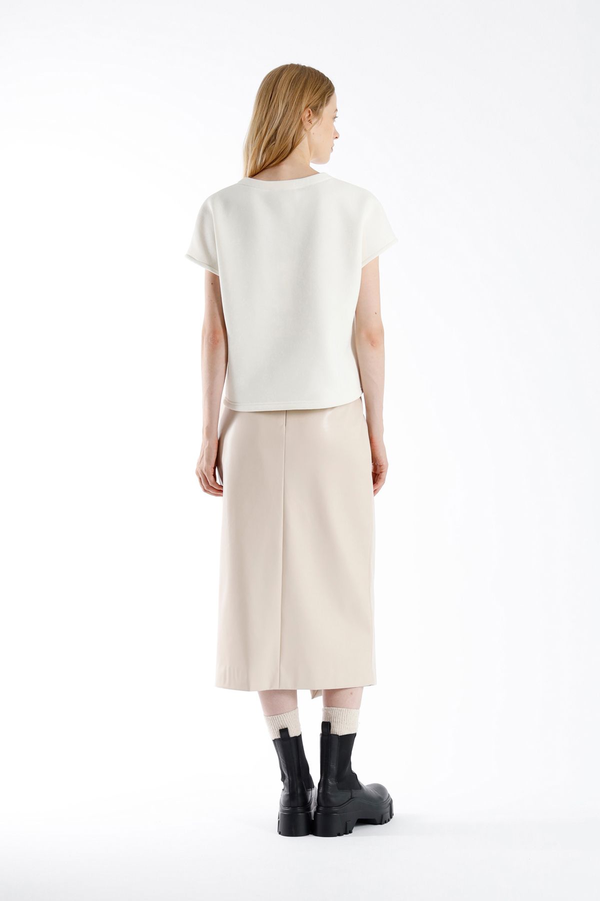 Julia June Skirt Lavande ECRU