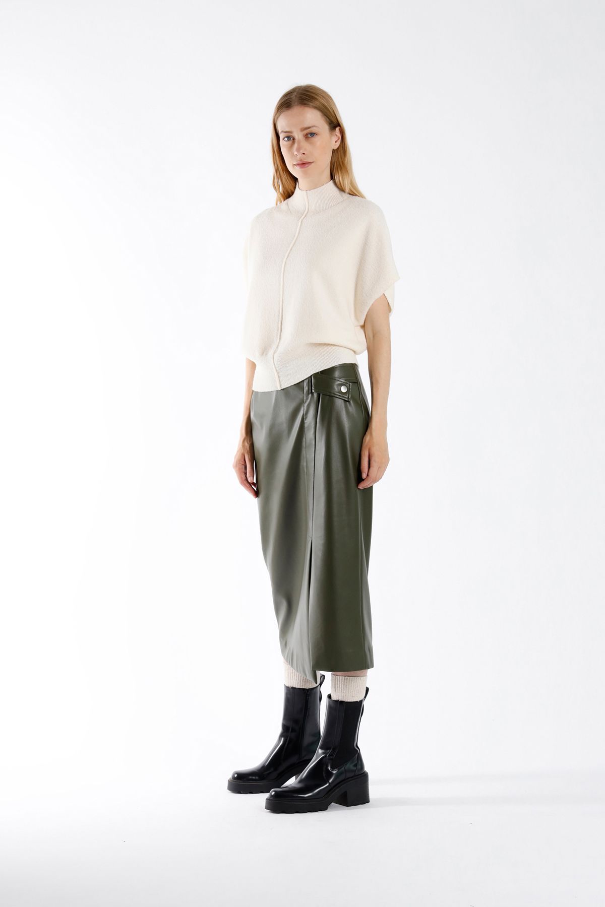 Julia June Skirt Lavande Kaki
