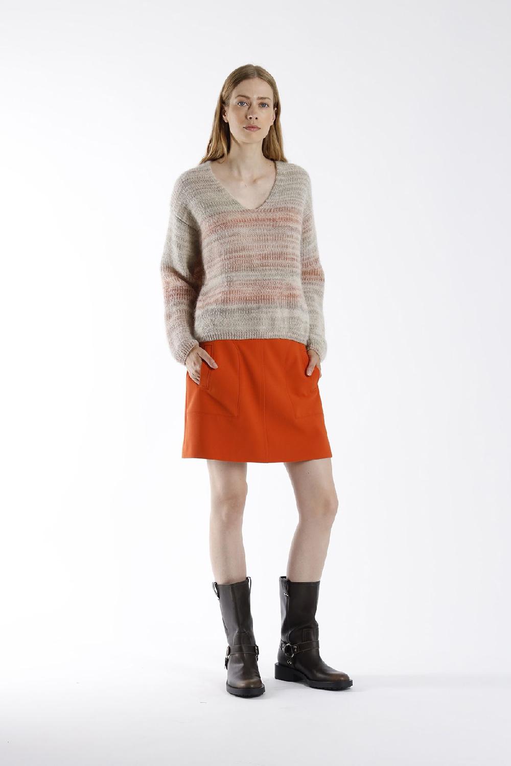 Julia June Skirt Lucie Burnt Orange