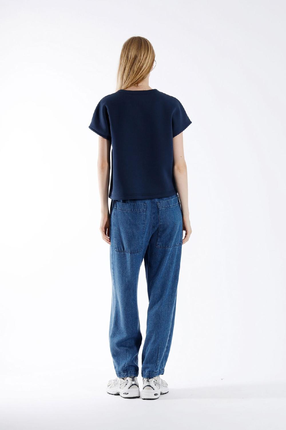 Julia June Top Lacour Navy