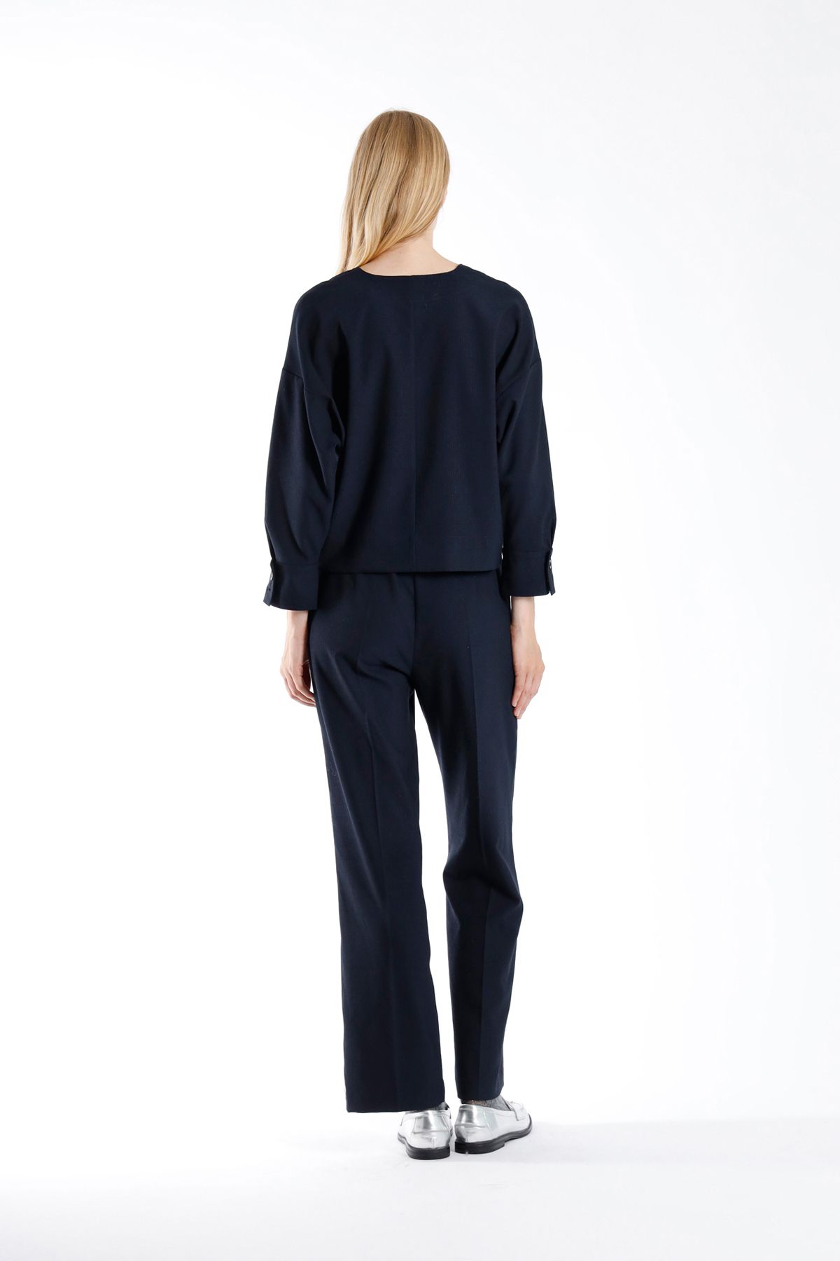 Julia June Top Lizzo Navy