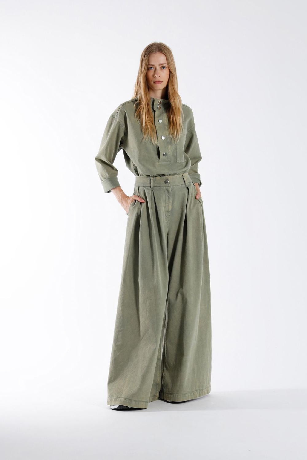 Julia June Trousers Lapazo Kaki