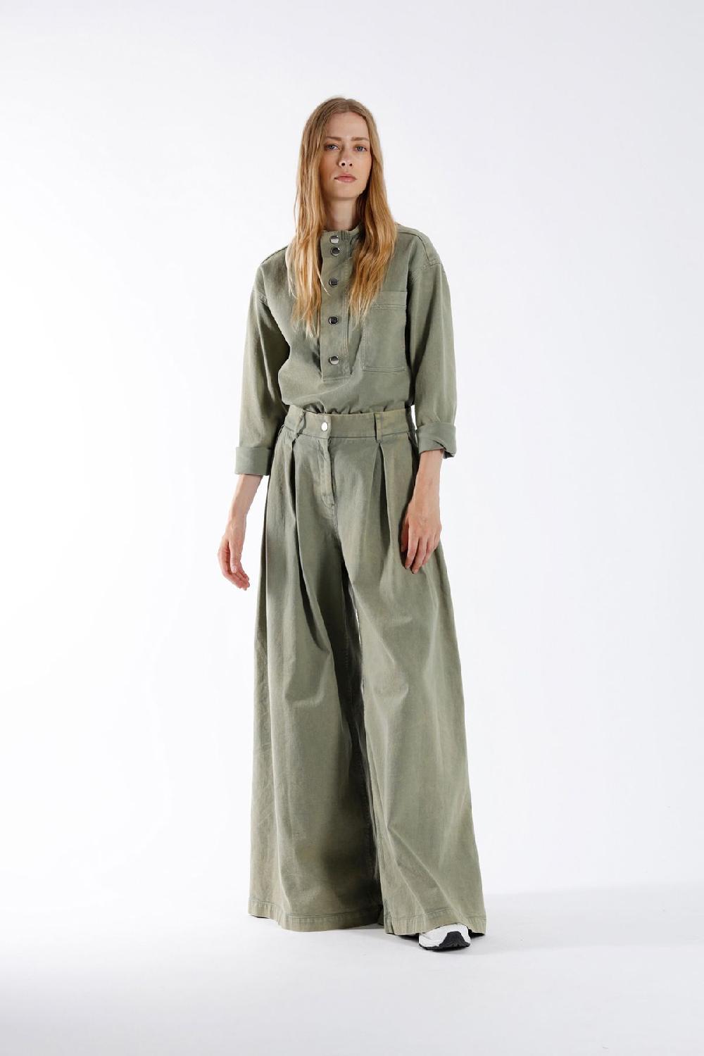 Julia June Trousers Lapazo Kaki