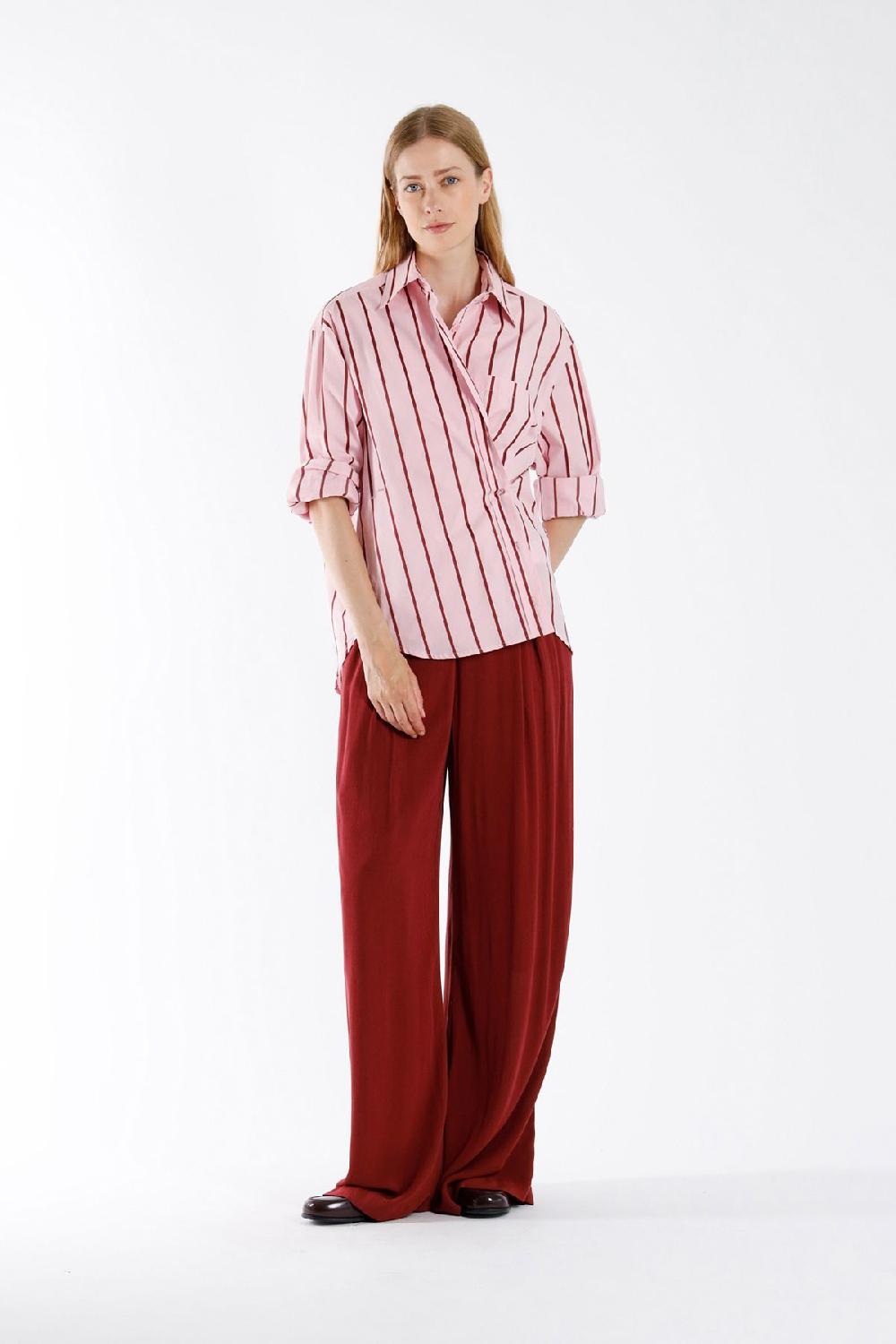 Julia June Trousers Larc Burgundy