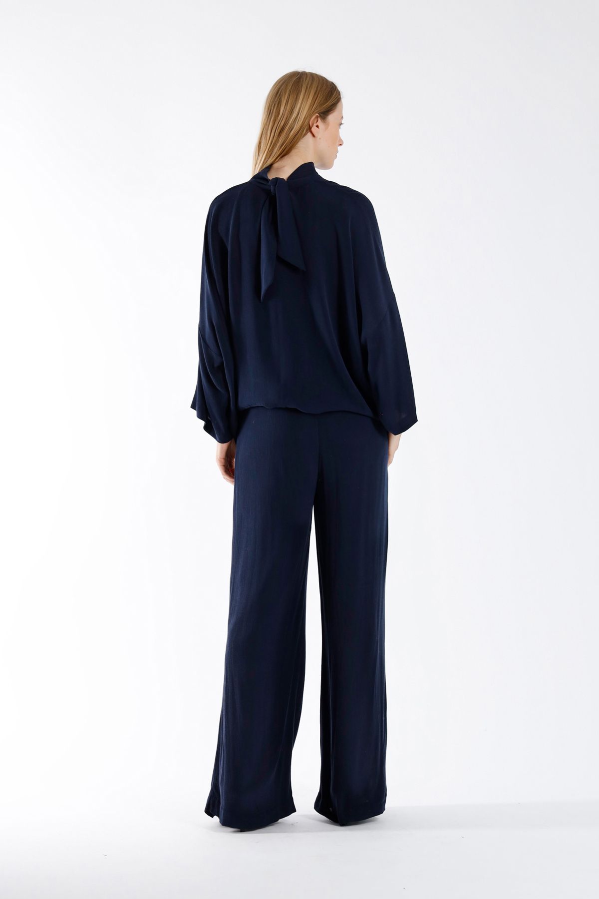 Julia June Trousers Larc Navy