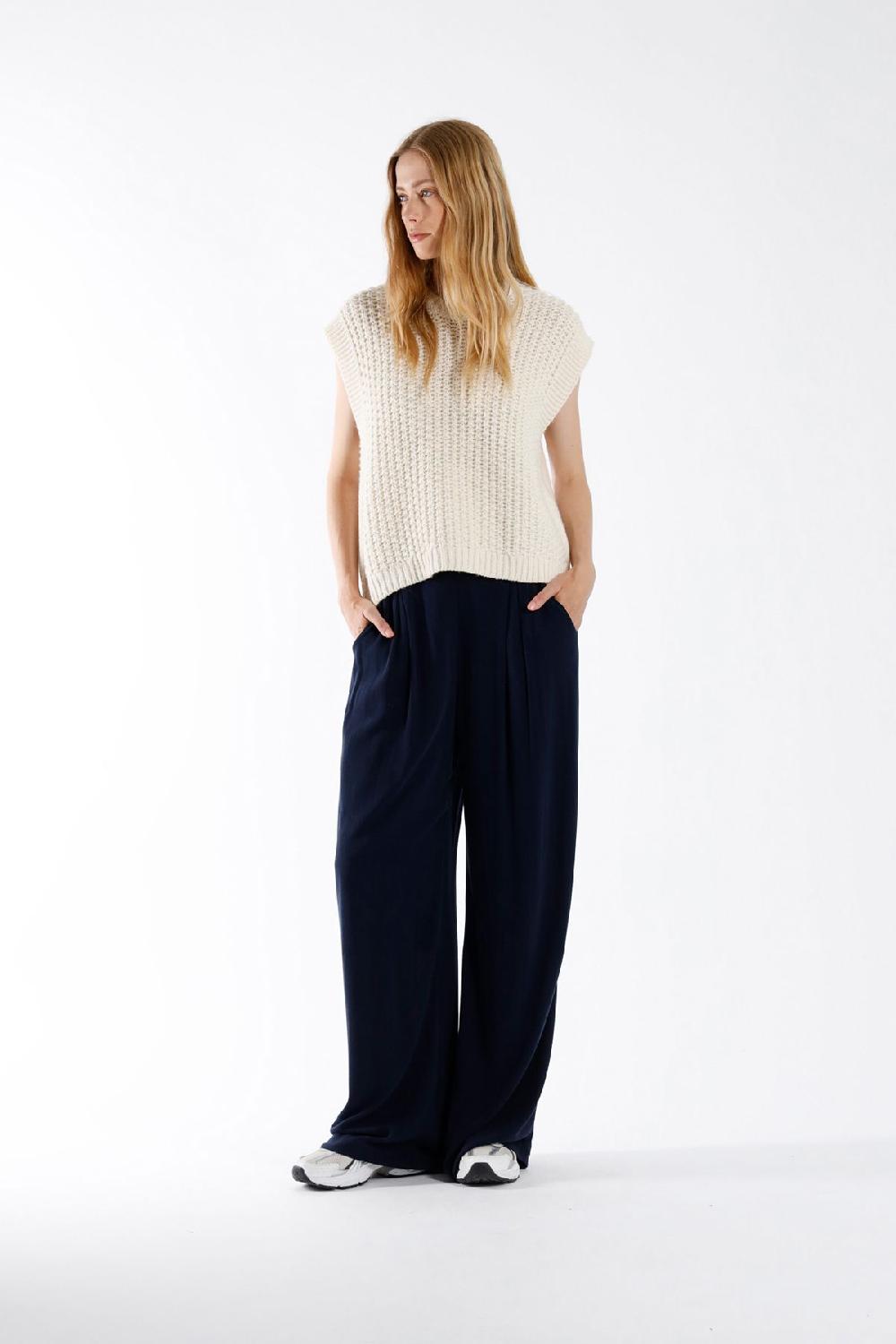 Julia June Trousers Larc Navy