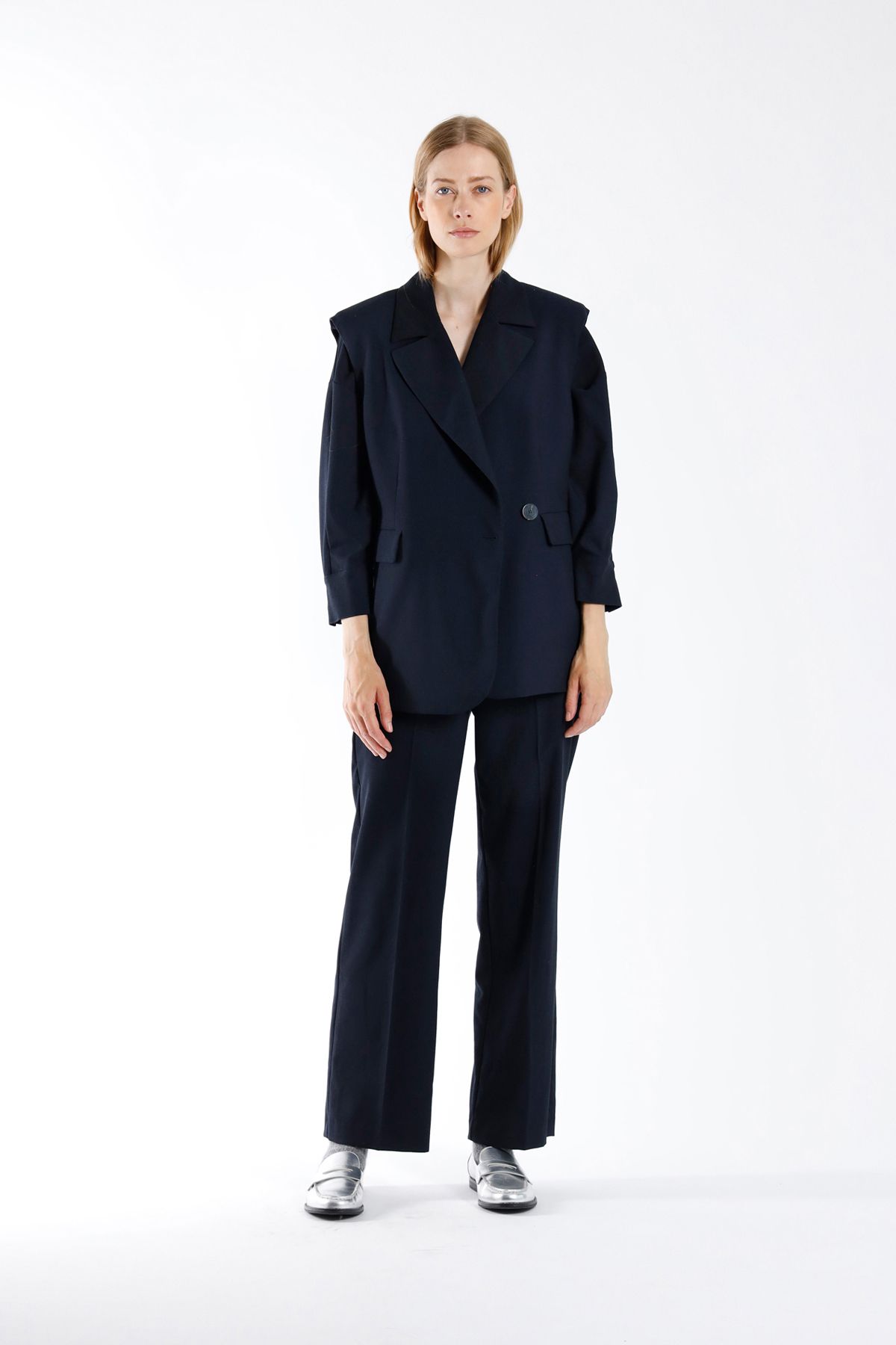 Julia June Trousers Lonzell Navy