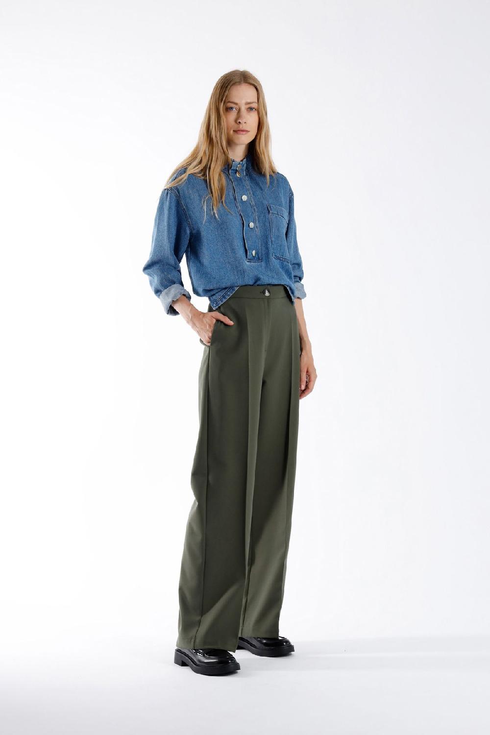 Julia June Trousers Loudi Kaki