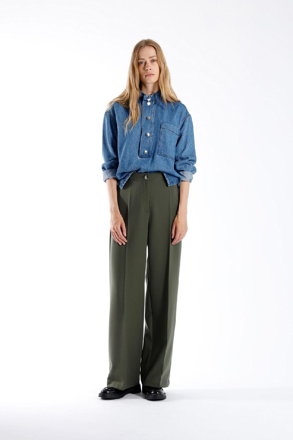 julia june trousers Loudi kaki