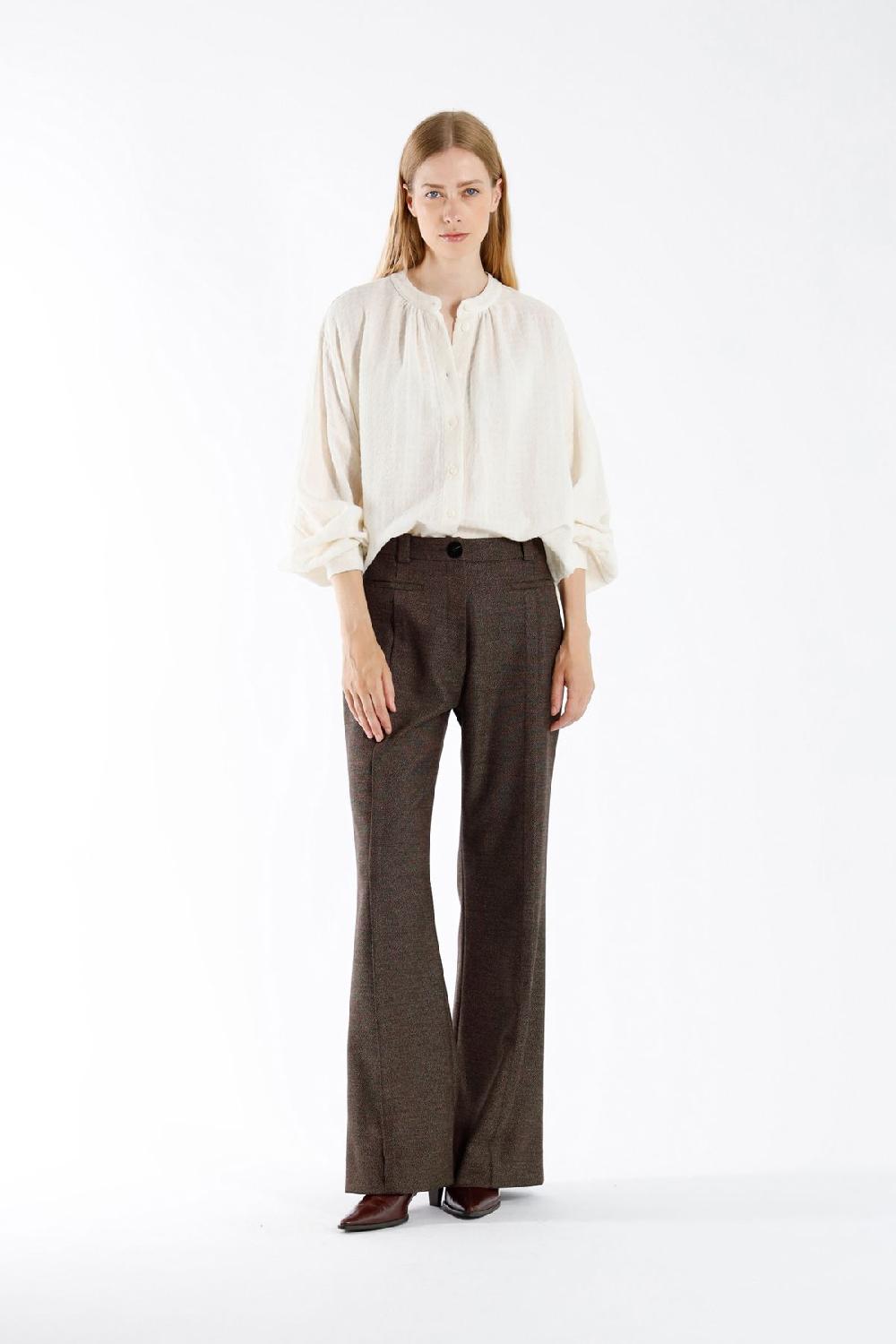 Julia June Trousers Luca Bordeaux