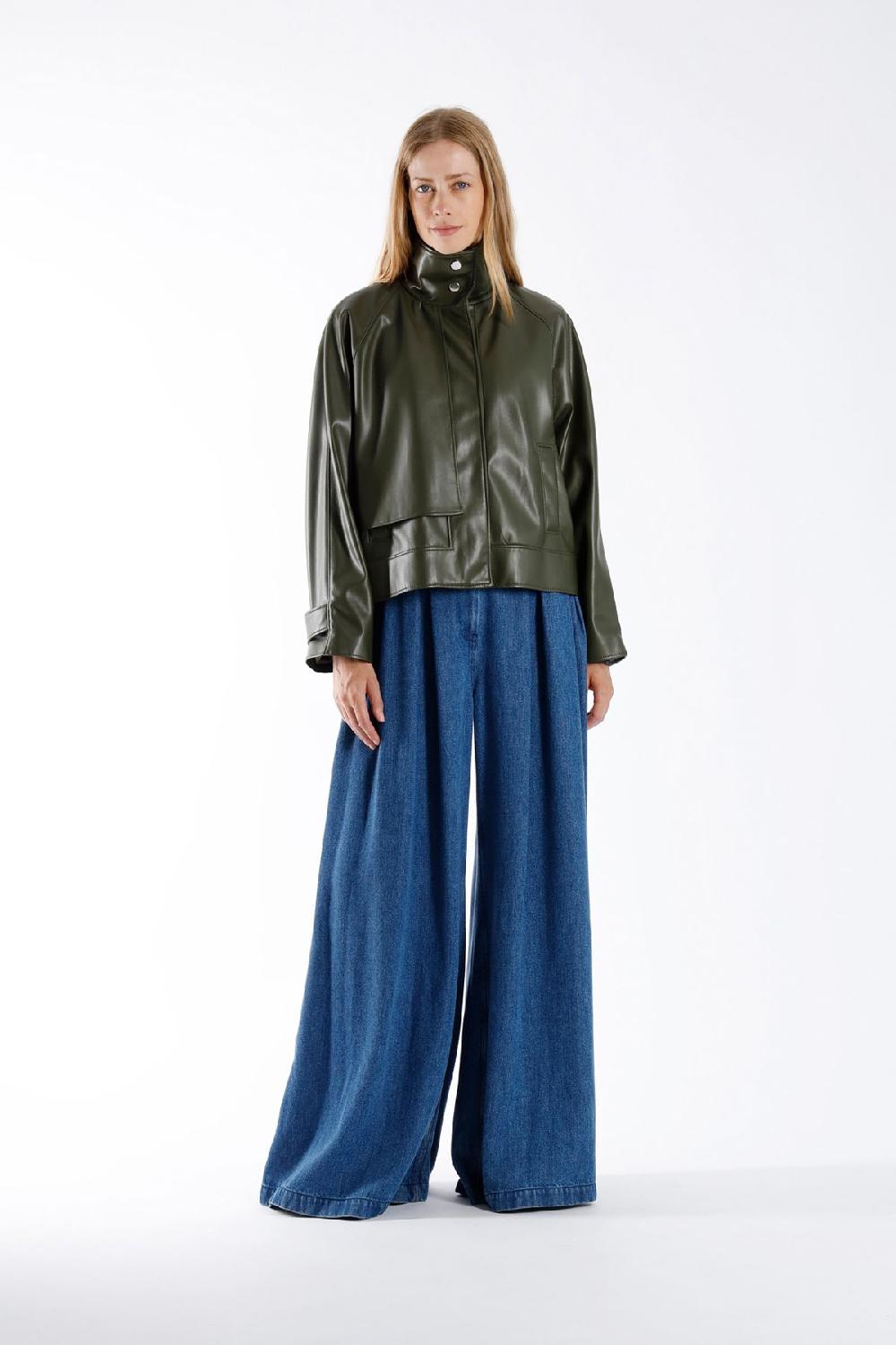 Julia June Vest Lebeau Kaki