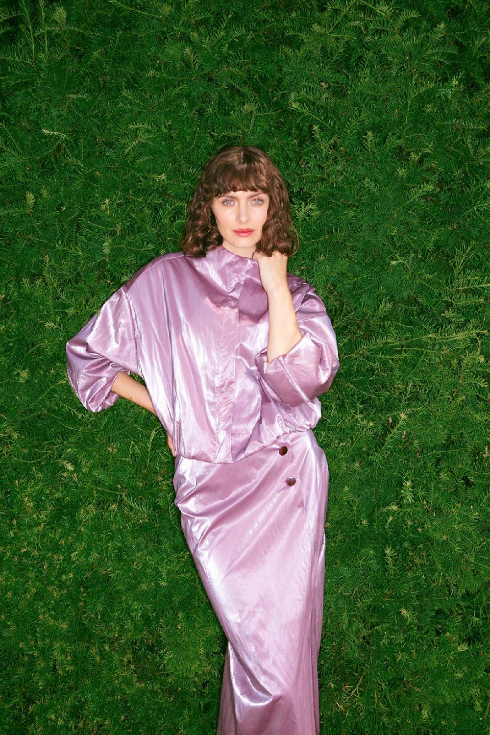 julia june vest Lias LILAC