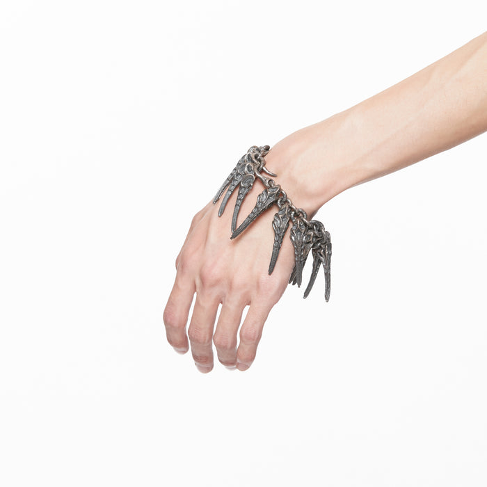 Julius 077ACU15 Silver / Dualflow Anima Bracelet Ver.1