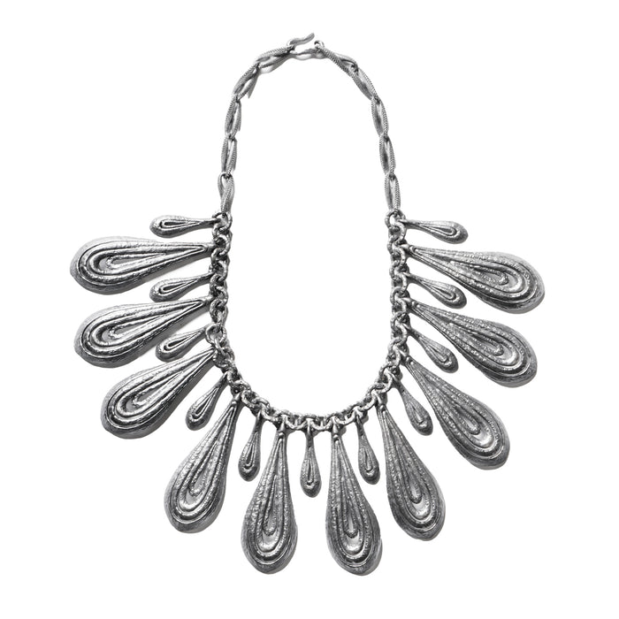 julius 077ACU17 Silver / Dualflow Anima Necklace Ver.1