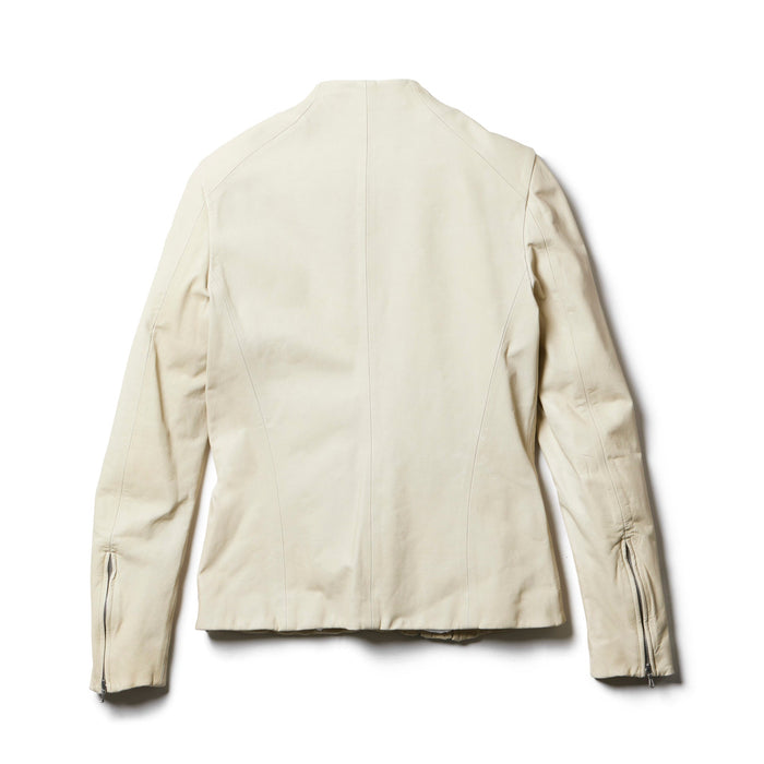 Julius 778BLM1-RAW / Double-zip Leather Riders Jacket