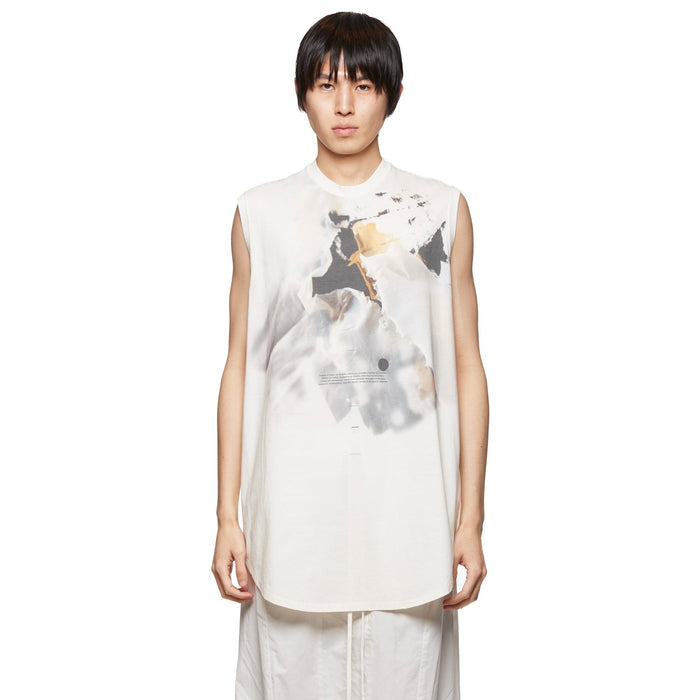 Julius 868CPM2 Off White / Stan Graphic Sleeveless Tops