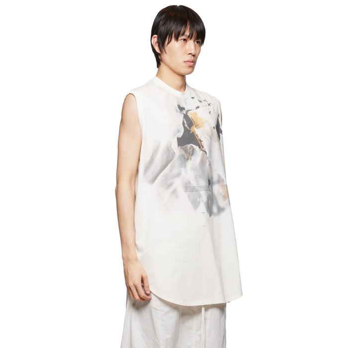 Julius 868CPM2 Off White / Stan Graphic Sleeveless Tops