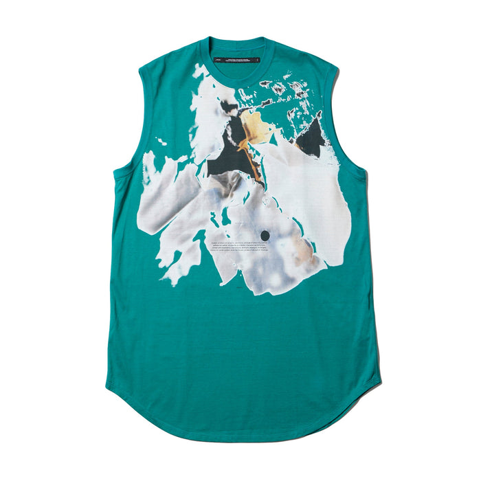 julius 868CPM2 Viridian / Stan Graphic Sleeveless Tops