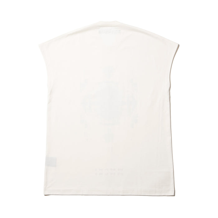 Julius 907CPM3 Off White / Europa Graphic Sleeveless T-Shirt