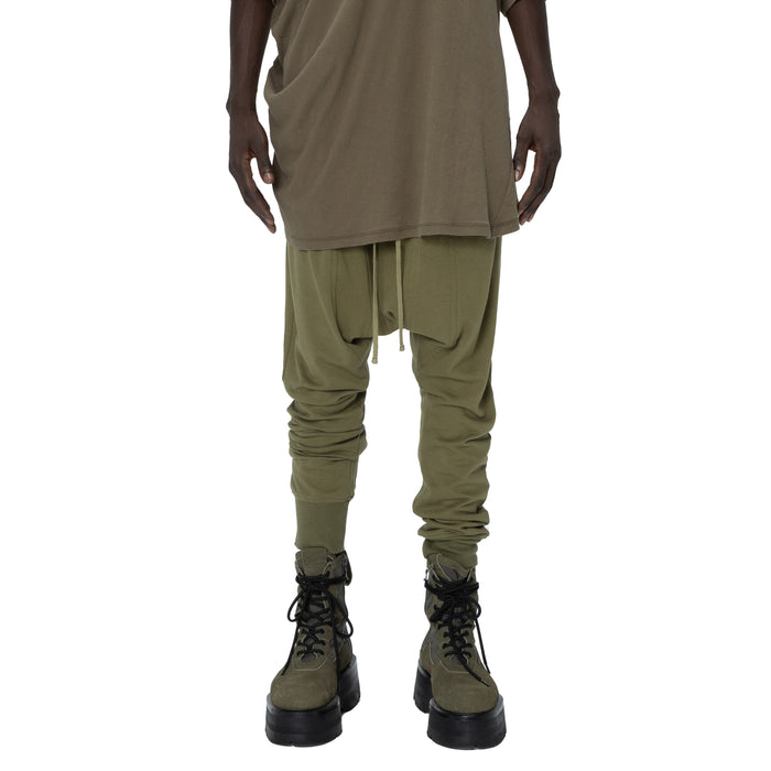 Julius 907PAM11 Army Green / Outpost Drop-Crotch Pants