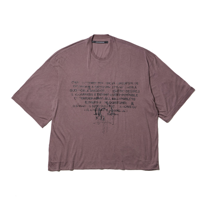 julius 917CPM7 Ash Purple / The Order Of Chaos Over T-Shirt