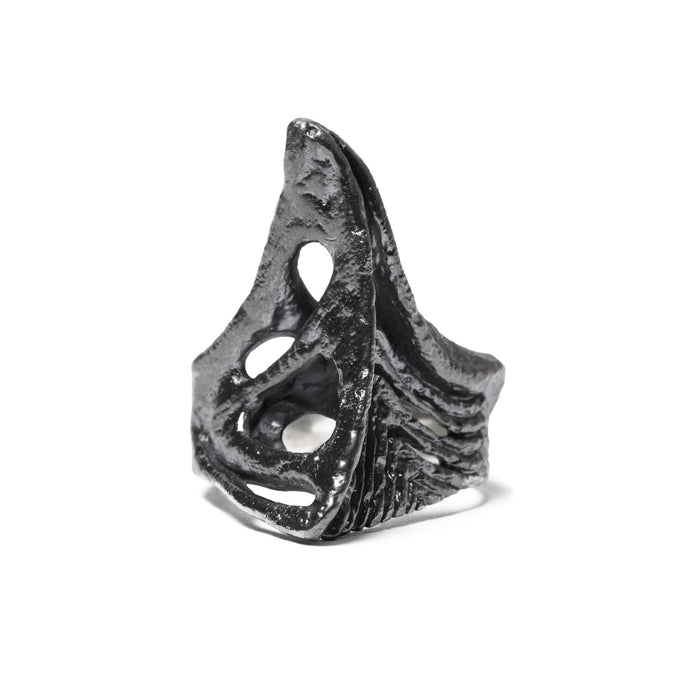 julius 077ACU10 Silver / Dualflow Anima Ring Ver.5