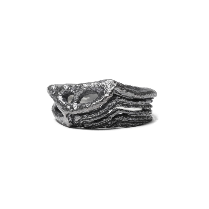 Julius 077ACU6 Silver / Dualflow Anima Ring Ver.1