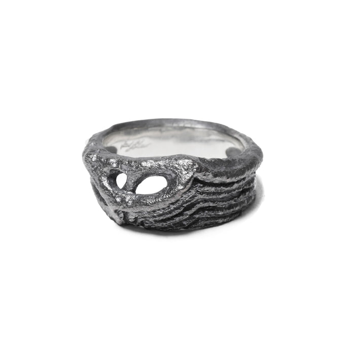 julius 077ACU6 Silver / Dualflow Anima Ring Ver.1
