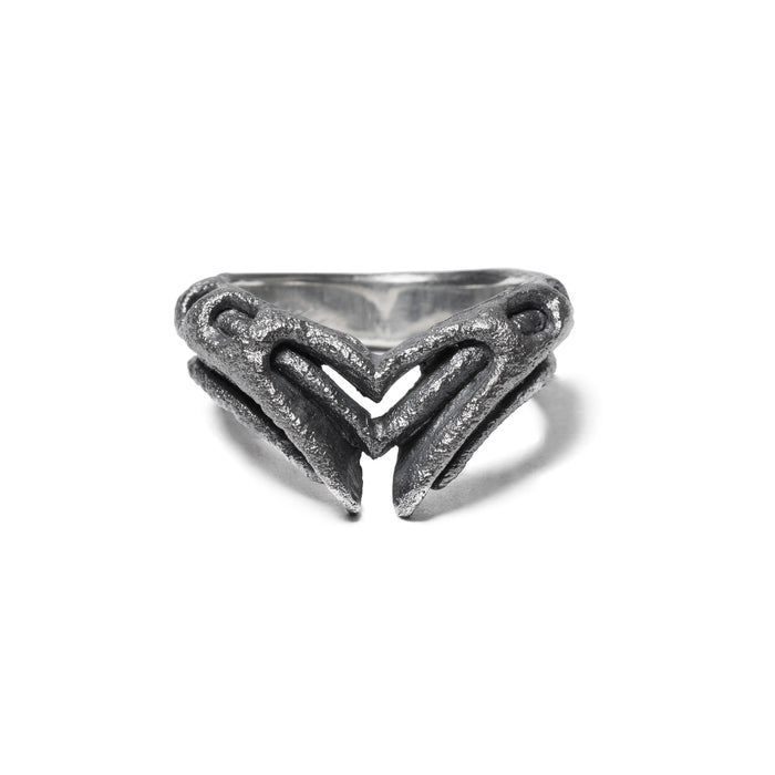 julius 077ACU7 Silver / Dualflow Anima Ring Ver.2