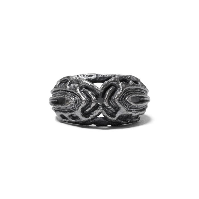 Julius 077ACU8 Silver / Dualflow Anima Ring Ver.3