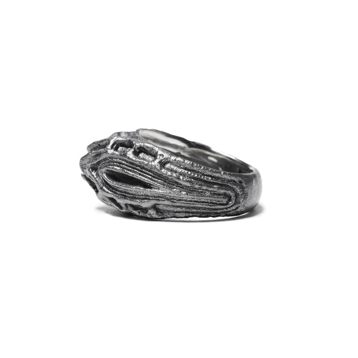 Julius 077ACU8 Silver / Dualflow Anima Ring Ver.3