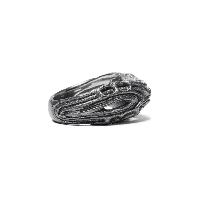 Julius 077ACU8 Silver / Dualflow Anima Ring Ver.3