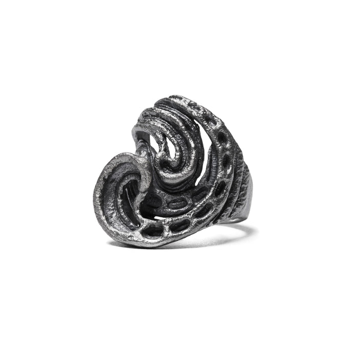 julius 077ACU9 Silver / Dualflow Anima Ring Ver.4