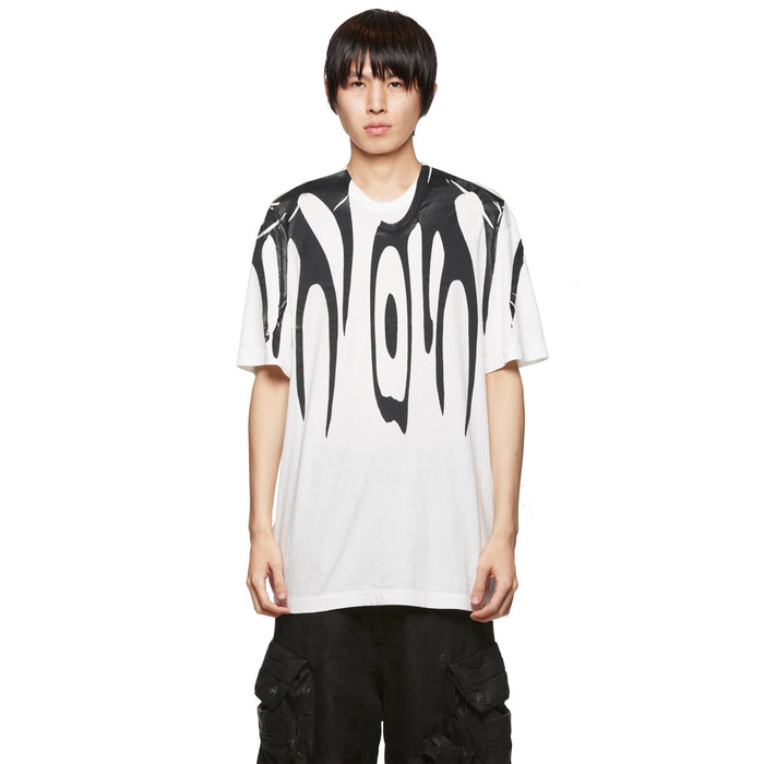 Julius 077CPM1 White / Graphic T-Shirt