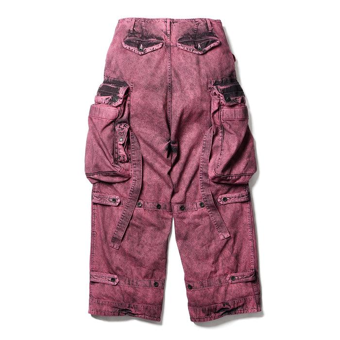 Julius 077PAM1 Pink / Gasmask Cargo Pants