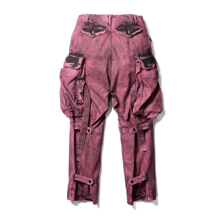 Julius 077PAM1 Pink / Gasmask Cargo Pants
