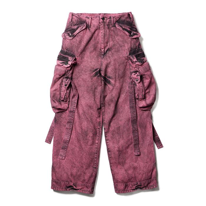 julius 077PAM1 Pink / Gasmask Cargo Pants