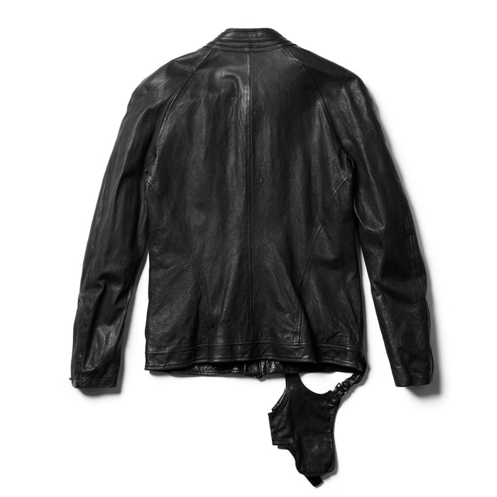 Julius 778BLM3-BLACK / Leather Holster Riders Jacket