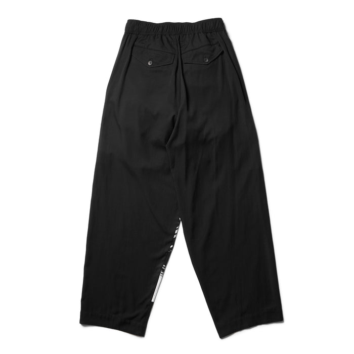 Julius 818PAM1 Black / Graphic Printed Wide Pants