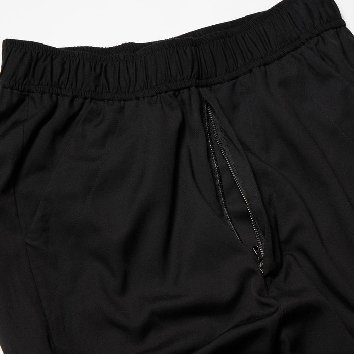 Julius 818PAM1 Black / Graphic Printed Wide Pants