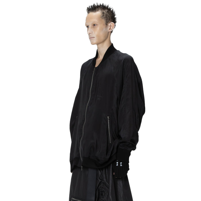 Julius 907BLM1 Black / Europa Glide Bomber Jacket