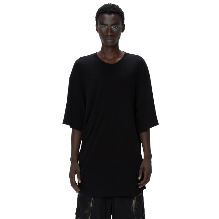 Julius 907CUM4 Black / Europa Drape T-Shirt