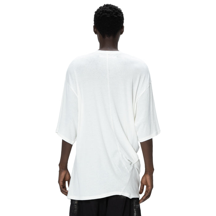 Julius 907CUM4 Off White / Europa Drape T-Shirt