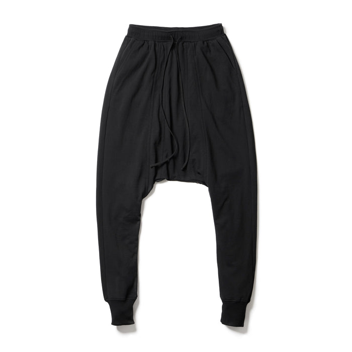 julius 907PAM11 Black / Outpost Drop-Crotch Pants